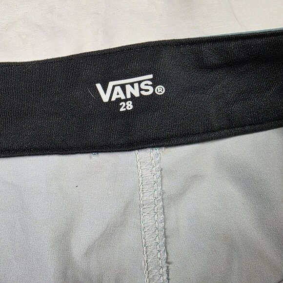 Vans Side Bar 18 Inch Mens Size 28 Board Shorts Blue Swimwear Outdoors Summer - Picture 3 of 12